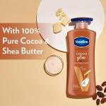 Vaseline Cocoa Glow Serum In Lotion, 400 ml | 100% Pure Cocoa & Shea Butter for Glowing & Soft Skin grocery