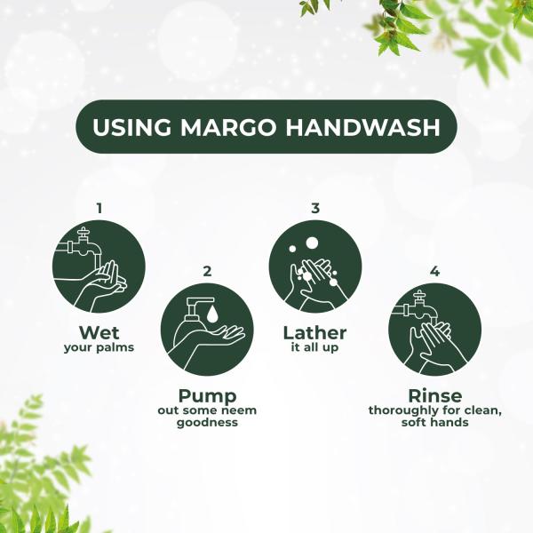 Margo Natural Anti-Bacterial Handwash for Soft, Hydrated hands - 1500ml Refill Pack [ Pack of 1 ]  grocery