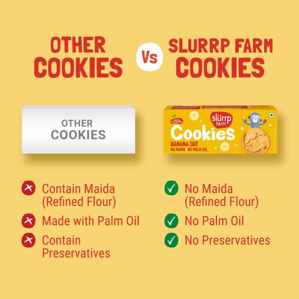 Slurrp Farm No Maida No Refined Sugar Assorted Pack of Cookies grocery