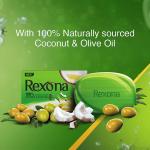 Rexona Coconut and Olive Oil Soap For Silky Smooth Skin, 4X100 g GROCERY
