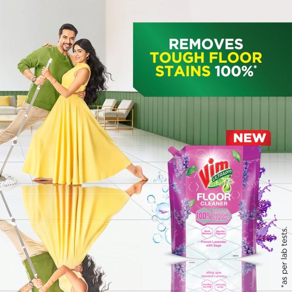 Vim Floor Cleaner: 1.8L | French Lavender with Sage GROCERY