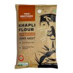 Two Brothers Organic Farms - Khapli Wheat Flour (2kg) | Low-Gluten Wheat Flour | High Dietary Fiber for Easy Digestion GROCERY