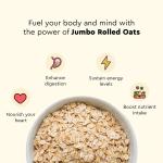 Nourish You Rolled Oats 1.2 kg – 100% Wholegrain Oatmeal GROCERY