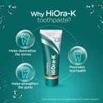 Himalaya HiOra-K toothpaste (100 g) | For sensitive teeth and halitosis | Reduces discomfort from hot and cold stimuli| Helps to prevent  oral infections and gum diseases GROCERY