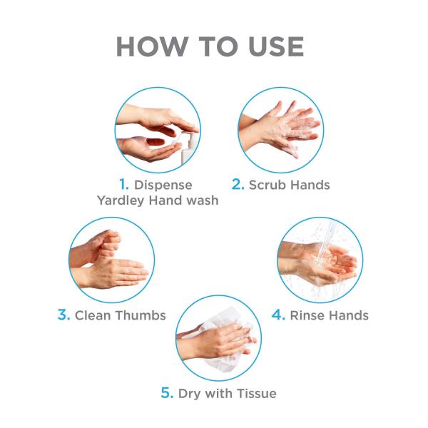 Yardley London English Lavender 650ml Pack of 2 Fragrant Handwash| Infused with Pure Lavender Oil| Germ Protection| For Soft & Fragrant Skin  grocery