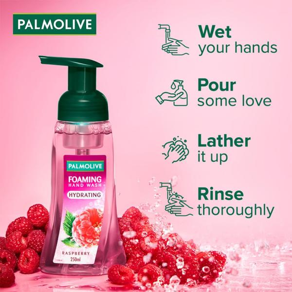 Palmolive Hydrating Foaming Raspberry Liquid Hand Wash, GROCERY