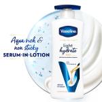 Vaseline Light Hydrate Serum In Lotion, 400 ml | Superlight & Non-Sticky for Hydration Boost grocery