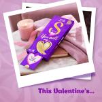 Cadbury Dairy Milk Silk Valentine's Heart Blush Chocolate Bar Gift Pack, 250 g  grocery