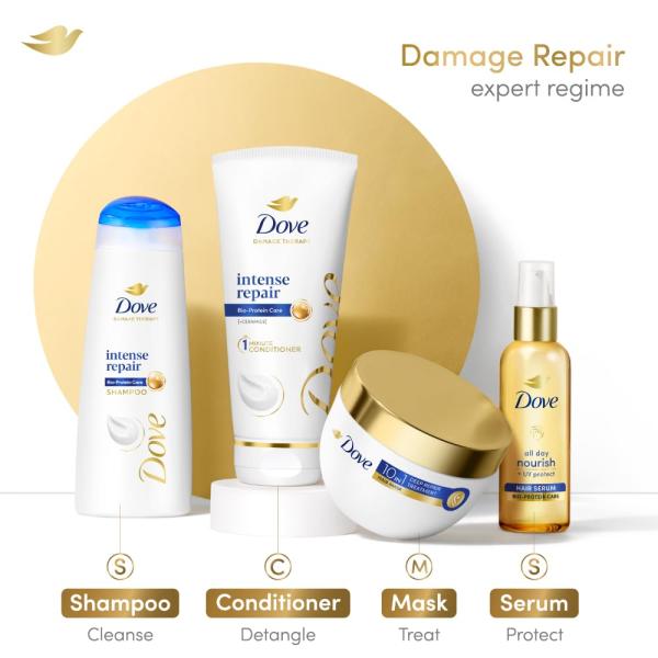 Dove Intense Repair Conditioner 335 ml|| With Keratin Actives to Smoothen Dry and Frizzy Hair - Deep Conditions Damaged Hair for Men & Women  grocery