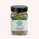 Pure Tree Certified Organic Fennel Seeds | | Glass Jar GROCERY