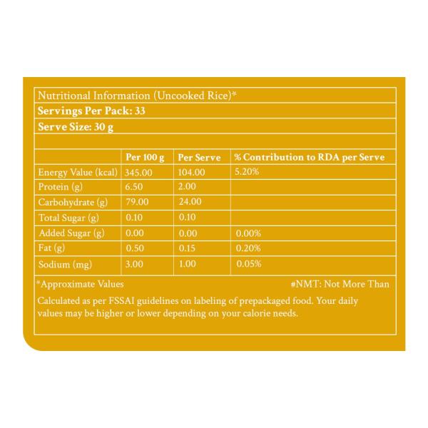Kohinoor Classic Gold Basmati Rice, 1 kg  grocery