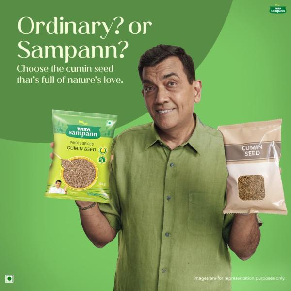Tata Sampann Cumin Seed (Jeera), Whole Spices, Natural Oils GROCERY