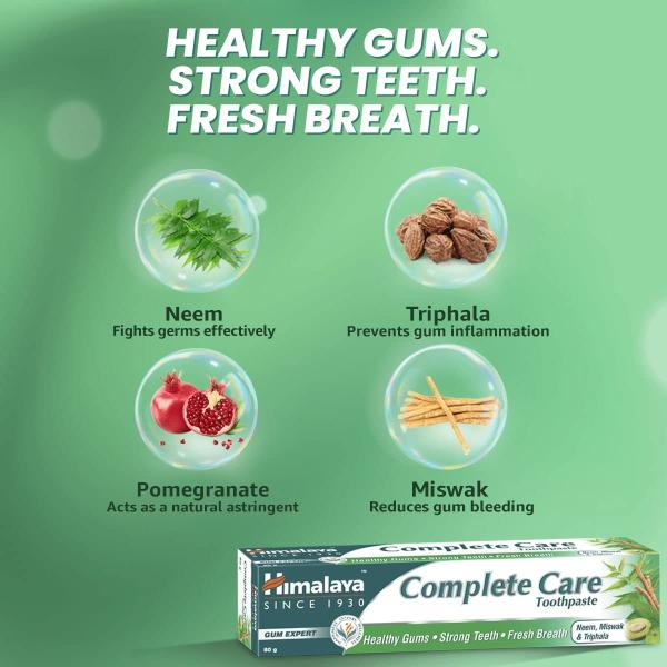 Himalaya Herbals Complete Care Toothpaste - 150 g (Pack of 2, Rupees 21 off) GROCERY