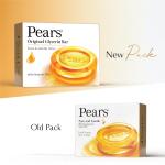 Pears Original Glycerin Soap Bar - Pure & Gentle Glow | With 98% Pure Glycerin GROCERY