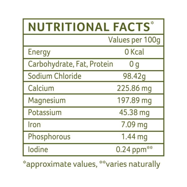 A TATA Product - Organic India Pink Rock Salt, 1Kg Pouch GROCERY