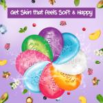 Fiama Gel Bathing Bar Mega Celebration Pack, With 8 Unique Gel Bars, 1000g (125g - Pack of 8) GROCERY