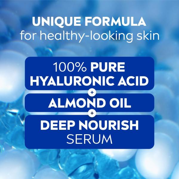 NIVEA Nourishing Body Milk 600ml Body Lotion with Hyaluronic Acid | 72Hr Hydration | GROCERY