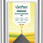Livepure Organic Farms- Cold Pressed Mustard Oil (15L Tin),  GROCERY