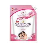 Santoor Mild Gentle Hand Wash 1300ml with Goodness of Lotus & Tulsi| Rich Lathering Formula with Anti-Bacterial Properties| grocery