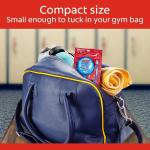 Colgate Adult Max Fresh Wisp Disposable Travel Manual Toothbrush, Peppermint - 24 Count, Red GROCERY