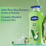 Vaseline Aloe Fresh Body Lotion,24 HR Long Lasting Moisturisation with Aloe Vera extract and Menthol 400ml grocery