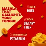 Fabeato Banana Chips Magic Masala Flavor No Palm Oil, No MSG, 70g (Pack of 3 grocery