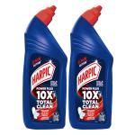 Harpic Disinfectant Toilet Cleaner Liquid, Original - 1 L (Pack of 2) | Kills 99.9% Germs GROCERY