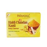 Patanjali Haldi Chandan Kanti Body Cleanser Soap for Men and Women(150g, Pack of 4), Nourishing & Moisturizing, Natural Aloe Vera Soap for Soft Skin grocery