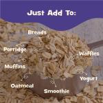 Nourish You Rolled Oats 1.2 kg – 100% Wholegrain Oatmeal GROCERY