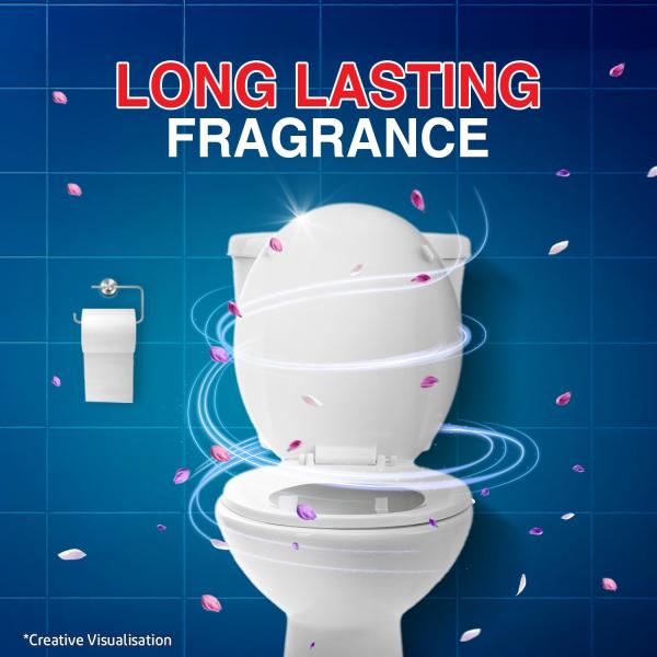 Harpic Disinfectant Toilet Cleaner Liquid, Original - 1 L (Pack of 2) | Kills 99.9% Germs GROCERY