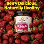 Eatopia Strawberry Honey Jam | 100% Pure & Natural | Healthy Jam for Kids & Adults grocery