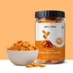 Eat Anytime - Multigrain Protein Chips, Peri Peri | 40 g protein per pack grocery