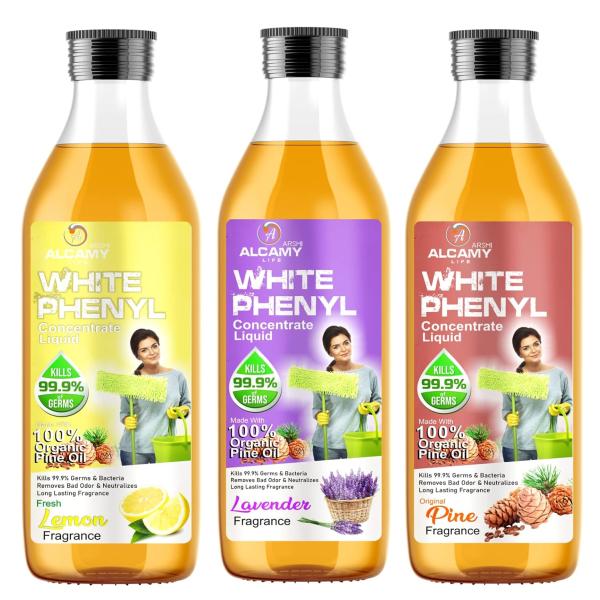 ARSHI A ALCAMY LIFE Disinfectant White Phenyl Concentrate Liquid  grocerey