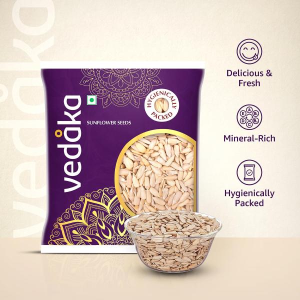 Premium Sunflower Seeds | 500 G | Rich In Magnesium | GROCERY