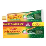 Dabur Meswak Complete Oral Care Toothpaste - 500g (2 x 200g + 1 x100g) | Complete Oral & Gum Care Toothpaste GROCERY