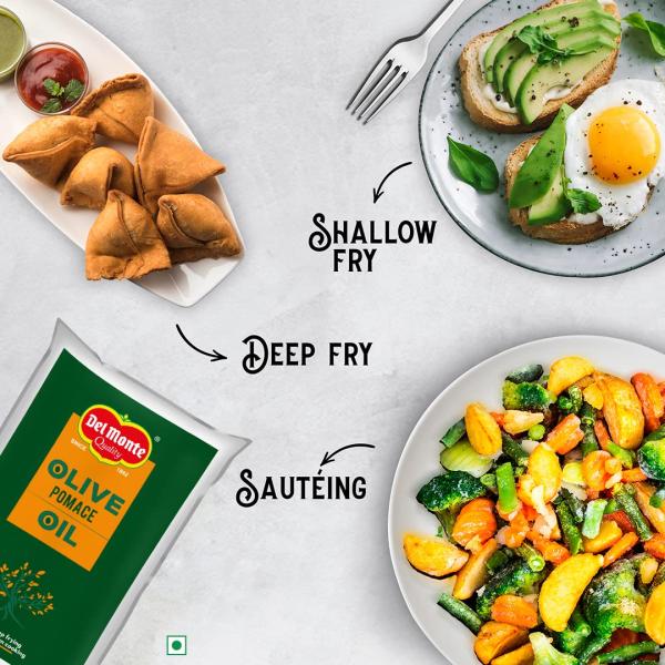 Del Monte Foods Pvt. Ltd. Pomace Olive Oil (Imported) | All purpose cooking oil GROCERY