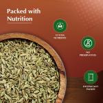 Amazon Brand - Vedaka Fennel Whole | 200 G | Saunf | No Added Colours or Preservatives  GROCERY