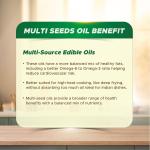 Saffola Tasty + | 50% More Oryzanol | Edible Oil - 4.10kg Jar GROCERY