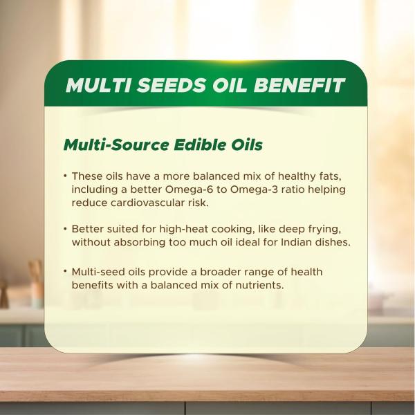 Saffola Tasty + | 50% More Oryzanol | Edible Oil - 4.10kg Jar GROCERY