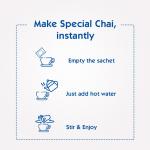 Society One Minute Tea | Masala Flavour | Made with Ginger, Clove, Black Pepper GROCERY