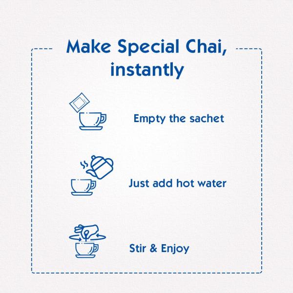 Society One Minute Tea | Masala Flavour | Made with Ginger, Clove, Black Pepper GROCERY