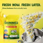 Shimmer Dishwash Gel – 5L Family Pack | Powerful Lemon Action for Tough Grease grocery