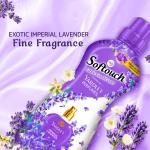 GROCERY Softouch Yardley Imperial Lavender 800+210 ml Fabric Conditioner | Long lasting fragrance for clothes