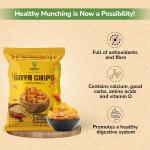 Supreem Super Foods Soya Chips | Roasted Soya Chips | Healthy Soy Chips Snack   grocery