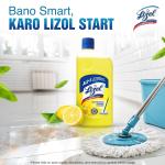 Lizol Disinfectant Floor Cleaner, Citrus 975ml  grocery