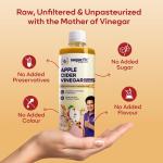 Sugar.fit Apple Cider Vinegar with The Mother raw, unfiltered & unpasteurised ACV Infused with Turmeric grocery