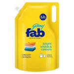 Godrej Fab Liquid Detergent Refill Pouch for Machine & Hand Wash - 950ml/1L  GROCERY