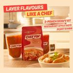 Cheffin' Butter Chicken Masala 285g | Ready to Cook in 10 mins | Serves 2-3  grocery