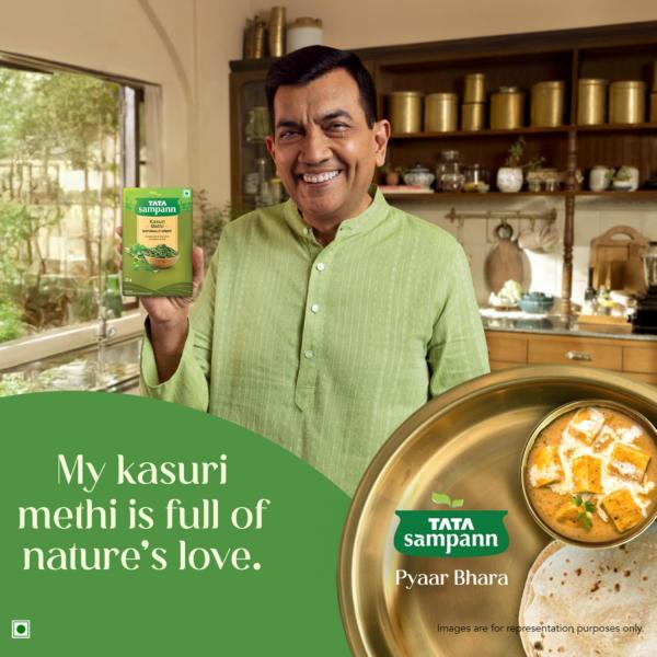 Tata Sampann Kasuri Methi, 25 g, Naturally Sun Dried GROCERY