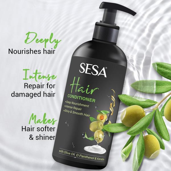 SESA Hair Conditioner For Dry And Frizzy Hair Deep Conditionining And Nourishment Soft & Shiny Hair - 300 Ml grocery
